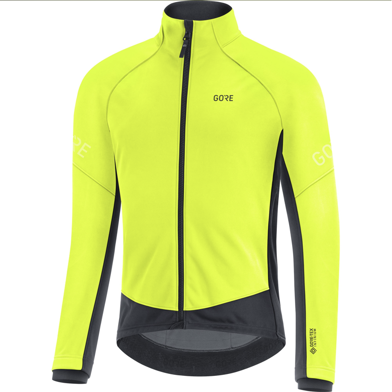 Gore C3 Gore-Tex Infinum Thermo Road Jacket YELLOW/BLACK-1